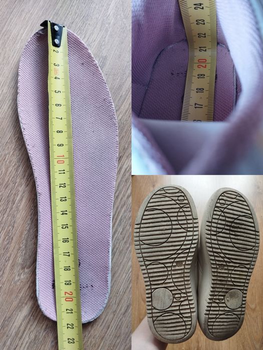 Тапочки кеди 21 21,7 см George Sinsay змінне взуття для школи