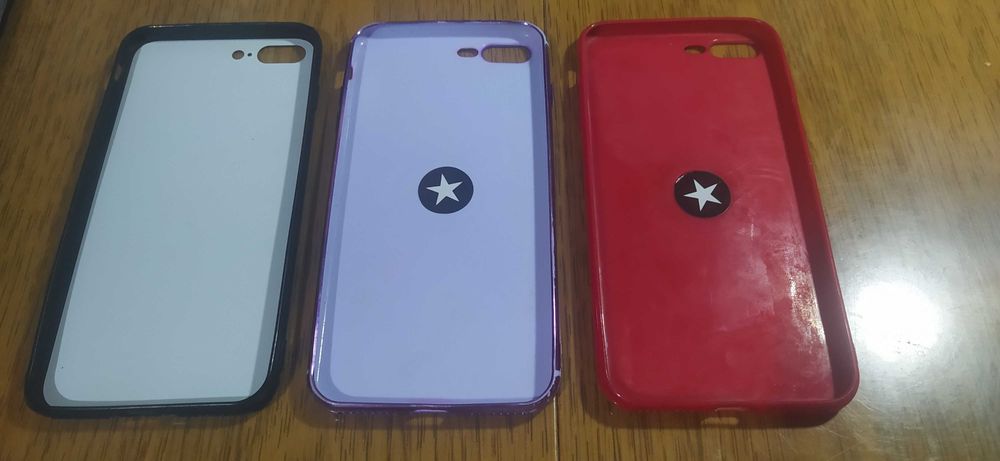 Чехлы на айфон, три за одну цену для iPhone 7 Plus или iPhone 8 Plus