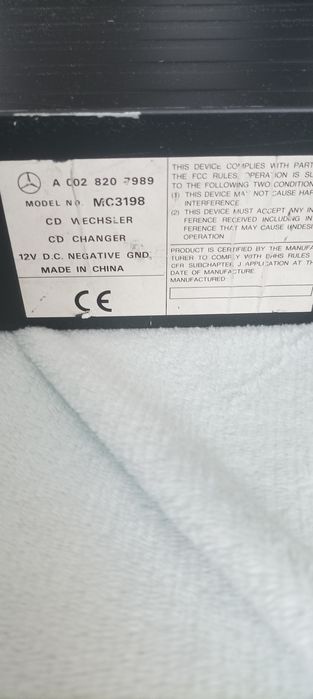 Zmieniarka CD do mercedesa