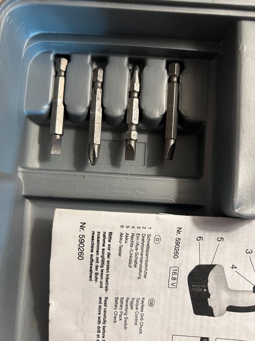 wiertarko - wkrętarka Meister Craft MAS 168 S