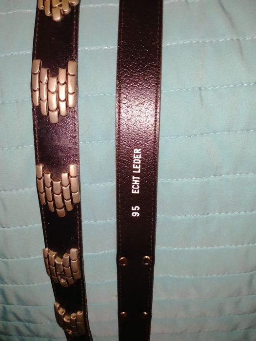 Pasek ze skóry 95 cm