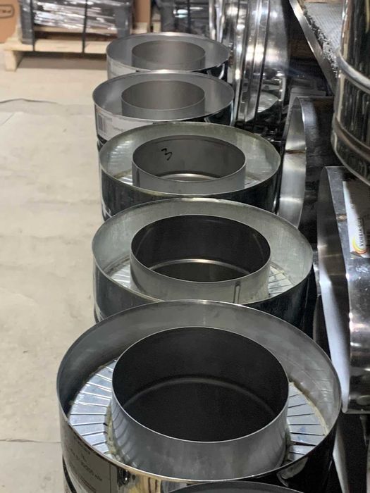 Димохід з нержавійки, труби сендвіч, утеплені труби, гільзування