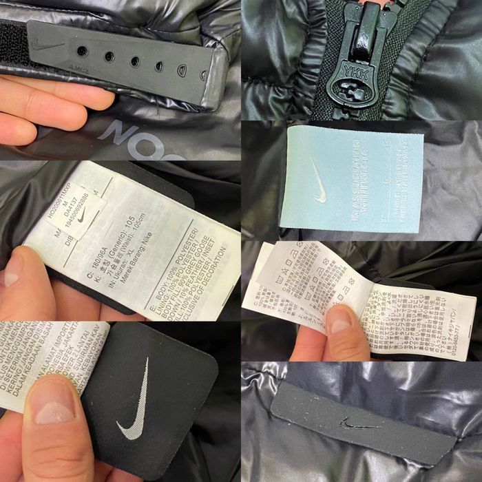 Курточка дутый пуховик Nike x nocta