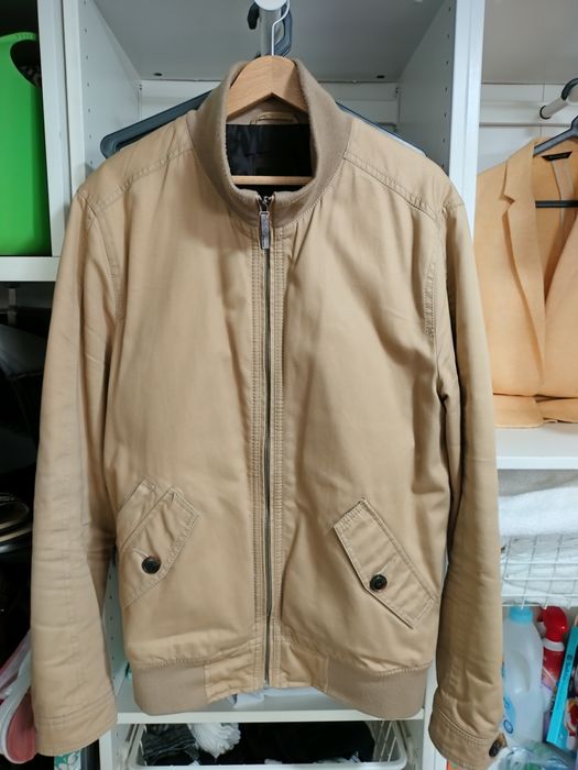 Casaco homem L Zara beje