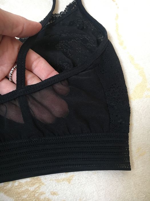 Бралет кружевной топ