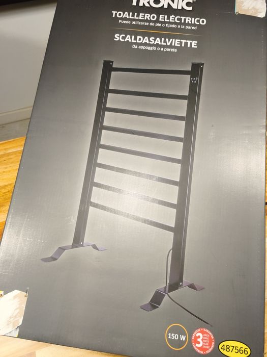 Aquecedor toalhas novo