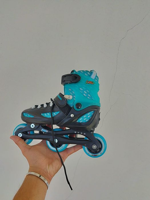 Patins em linha - roller ajustável