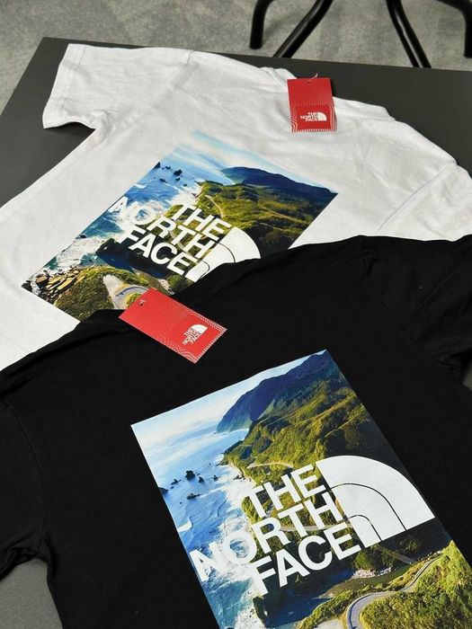 Футболка THE NORTH FACE Ocean • TNF Чорна / Біла •  XS - XXL