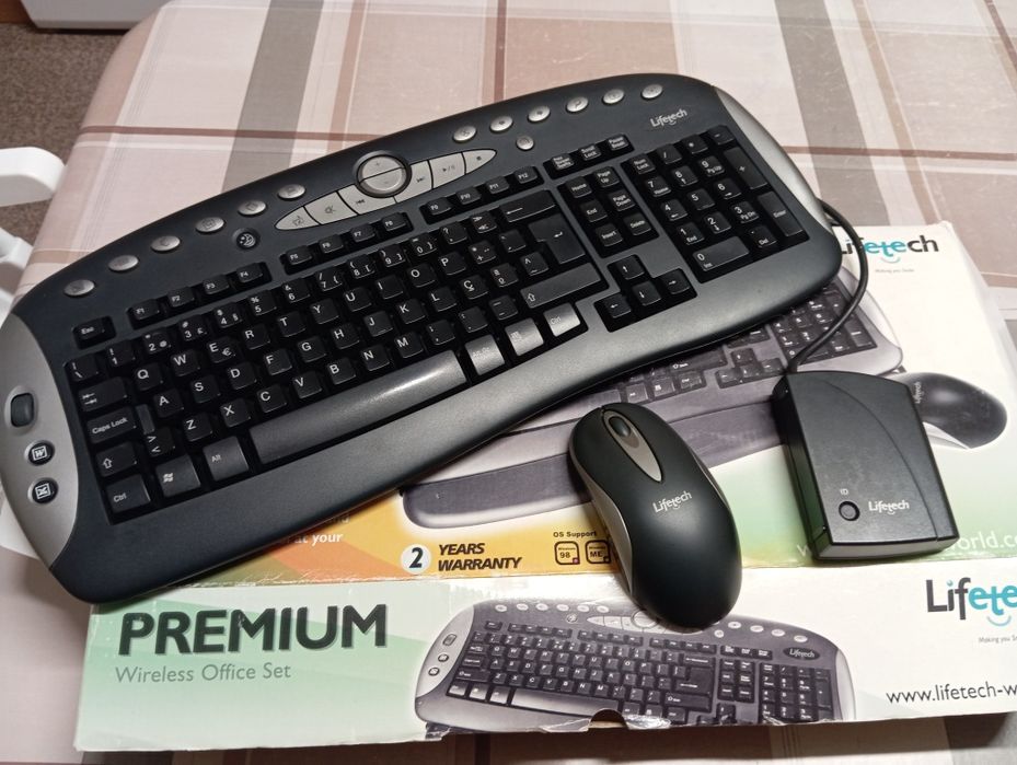 Teclado e rato wireless lifetech
