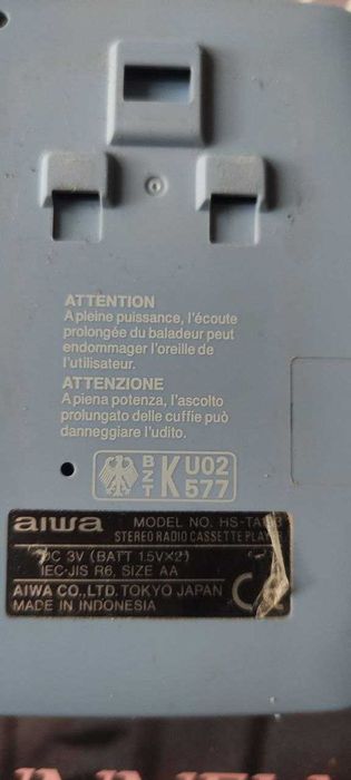 касетний плейер aiwa