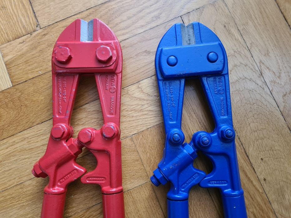 Nożyce do śrub prętów kabli VBW waggonit 980 610 knipex klauke