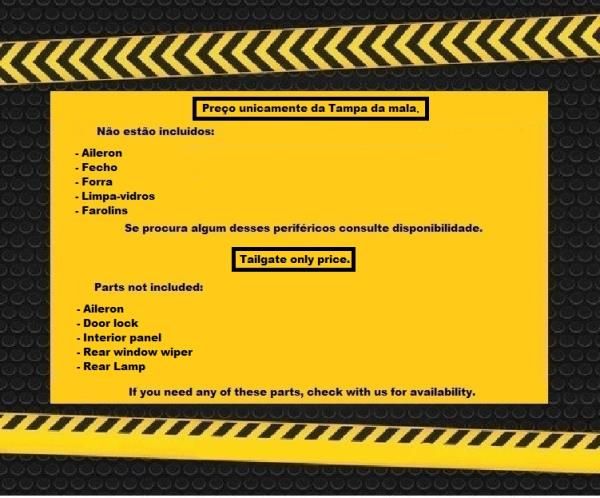 Porta / tampa da mala FORD Focus C-Max (DM2)