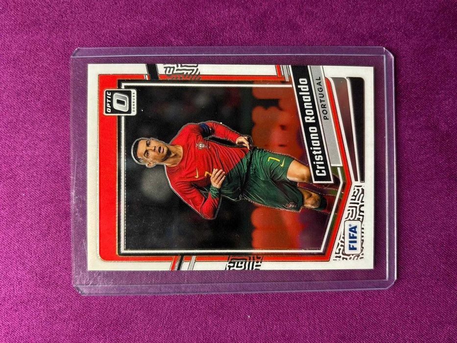 Cristiano Ronaldo card Optic Panini Donruss 2024