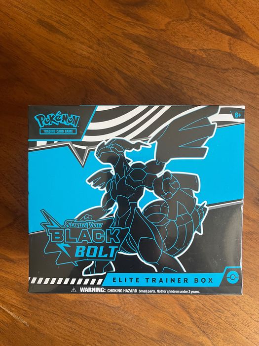 Pokémon “Black Bolt” Elite Trainer Box