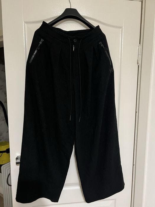 Y-3 штани широкі шерстяні