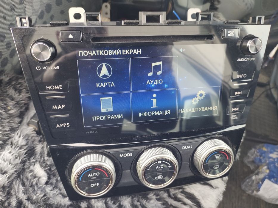 Штатна магнітола навігація Subaru Forester, Impreza