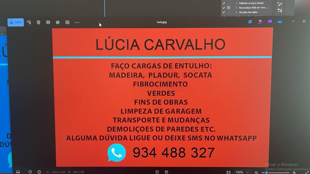 Cargas de entulho435307805117009923
