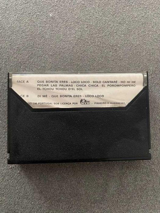 Cassete Vintage – El Chato – Medley Original (1987, MVM Portugal)