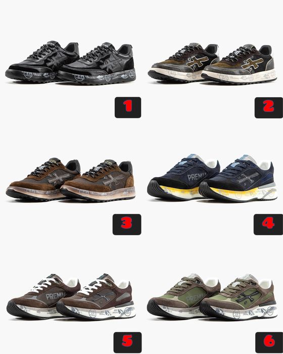 ‼️НЕЙМОВІРНІ ‼️Кросівки Premiata різних кольорів | Розміри 36 - 45‼️