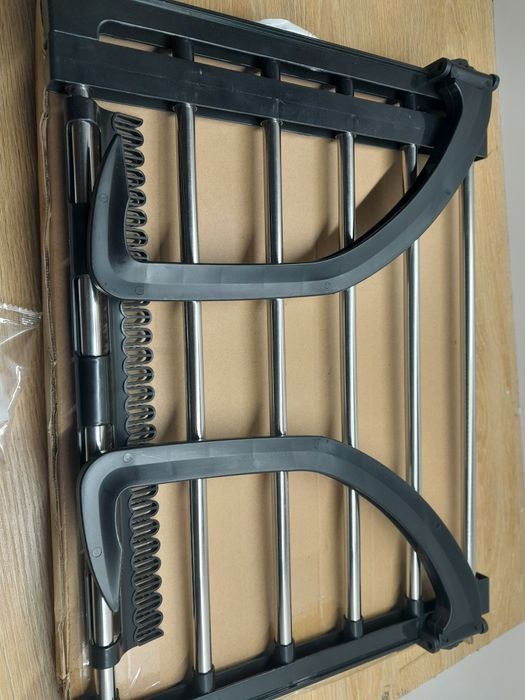 Składana suszarka na pranie bieliznę na balustradę grzejniķ balkon