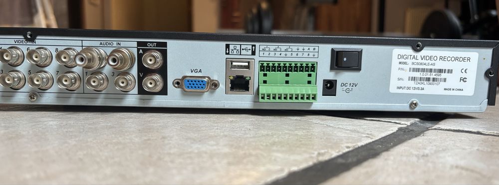 rejestrator monitoringu (DVR) marki BCS(sprawny)