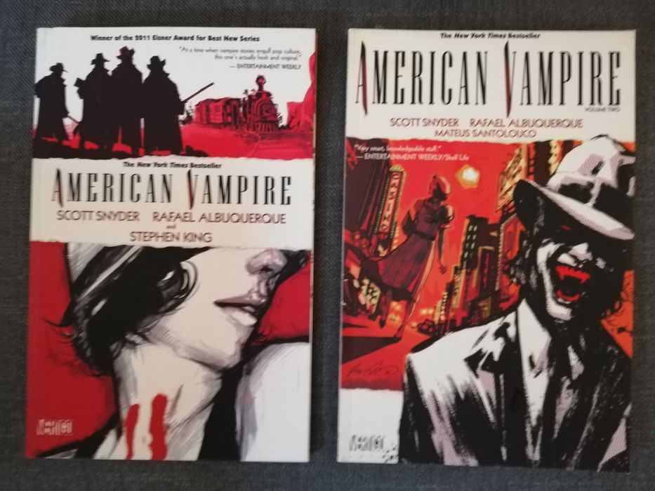 Livros Marvel DC Comics Superman Batman American Vampire