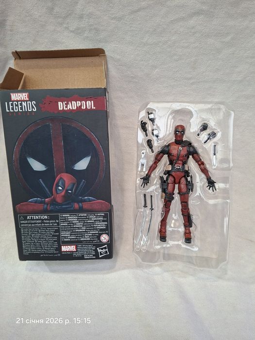 Фигурка Дэдпул Дедпул Deadpool legacy collection hasbro марвел marvel