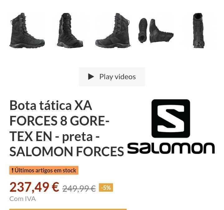 Botas Tácitas - (Segurança)  -- Usadas