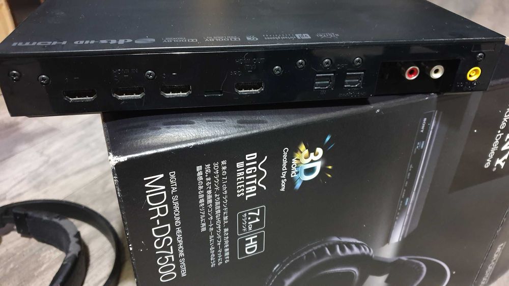 Sony MDR-DS7500 суперзвук для кино и игр