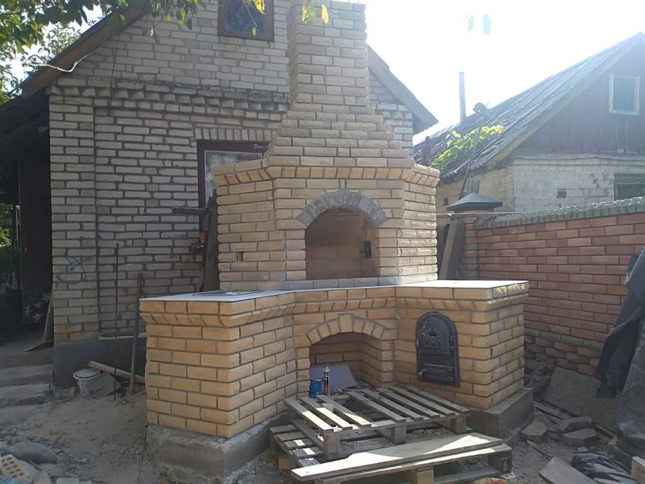 Каміни, печі, барбекю, топки, груби, послуги мурування