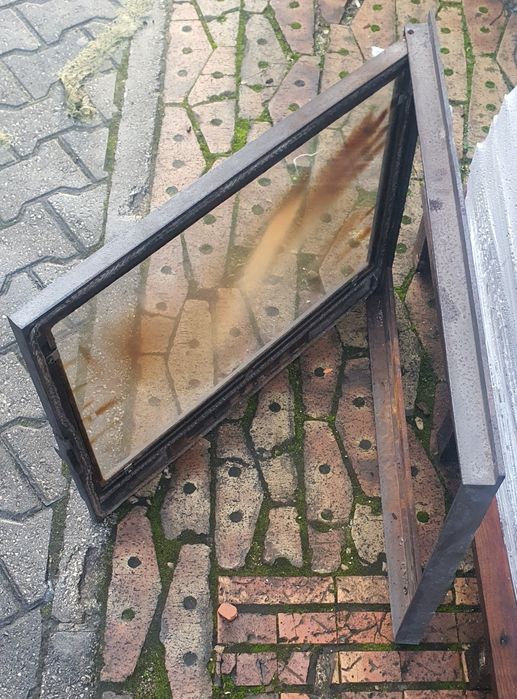 Fachada frente lareira ideal para fechar lareira aberta