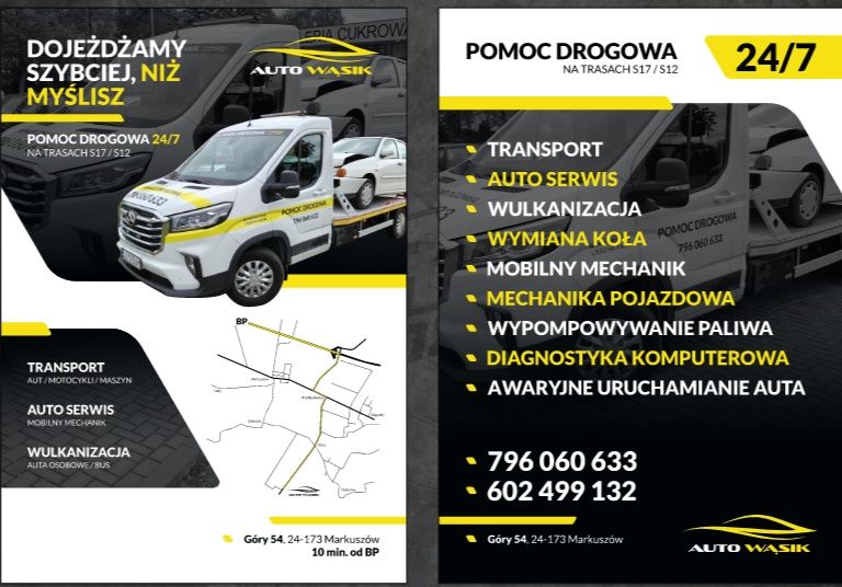 Autolaweta Transport Pomoc Drogowa s17