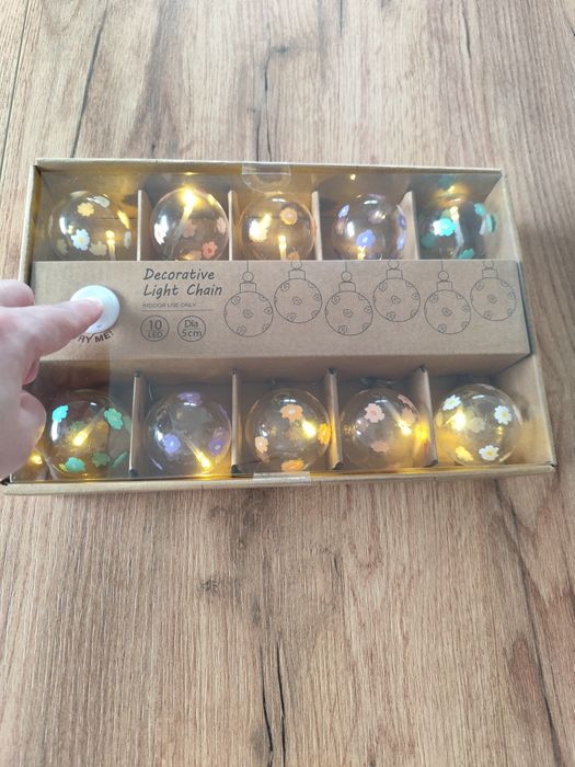 Łańcuch LED dekoracja