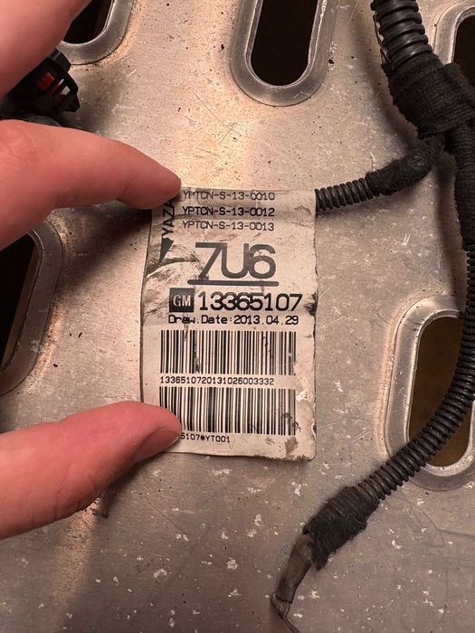 Cablagem do Motor Opel Corsa D 2013 1.3Cdti Ref:1336.5107