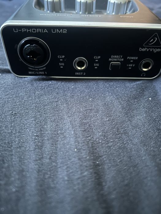 Rode NT1-A + interfejs Behringer