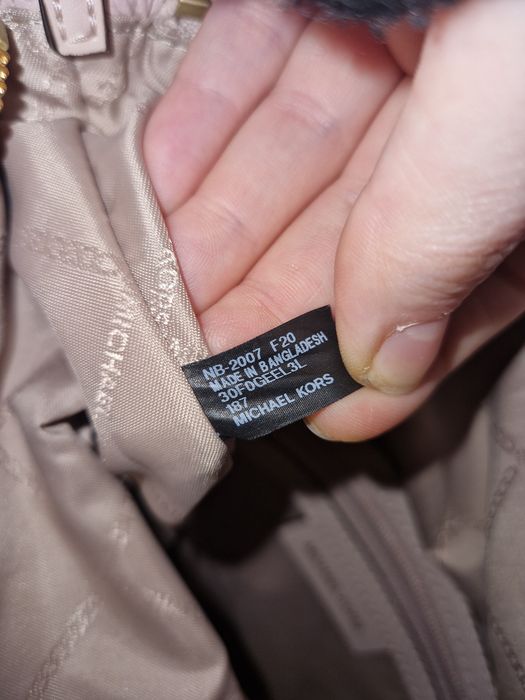 Michael Kors MK reese pudrowy róż torebka na ramię łanćuch hit