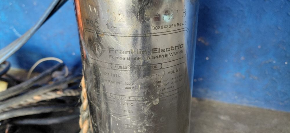 Bomba Submersível Frank Eletric