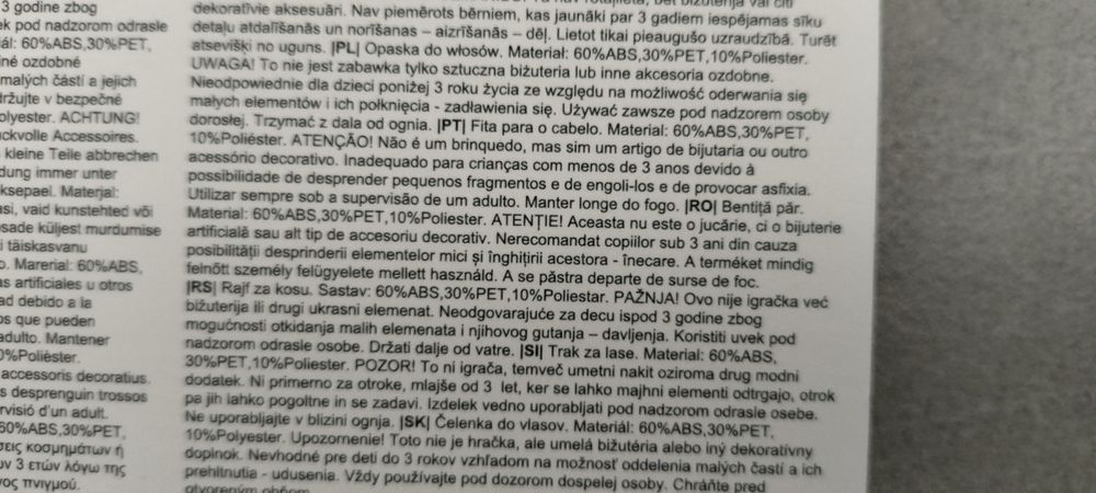 Różowa opaska do włosów z przezroczystymi gwiazdkami