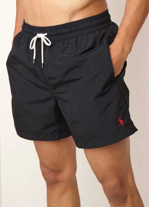 A43 kąpielowe spodenki męskie Ralph Lauren szorty czarne lato XL
