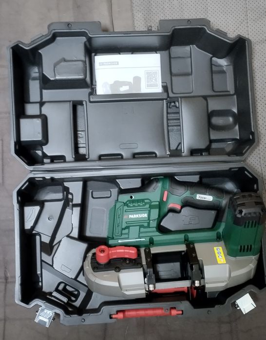 Serra de fita a bateria 20V Parkside