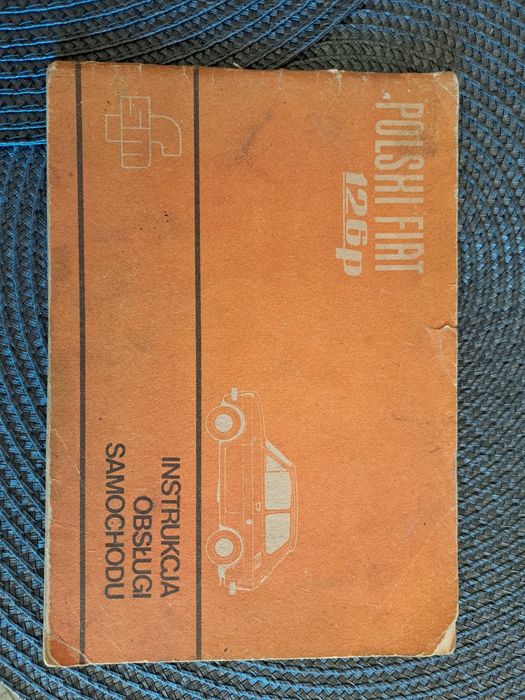 Polski Fiat 126p instrukcja obsługi 1977
