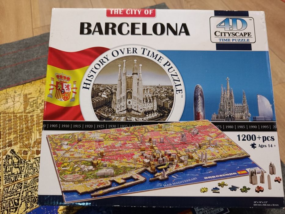 Puzzle Barcelona 4D - 1200 elementów