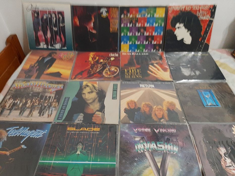 HEAVY METAL VINIL 44 DISCOS várias bandas