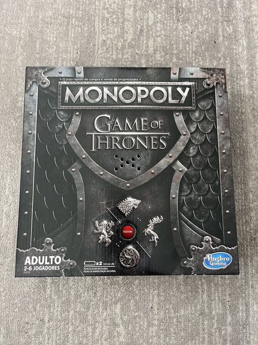 Monopoly Game of Thrones sem uso