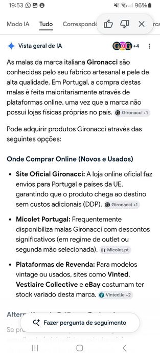 Mala de pele lindíssima