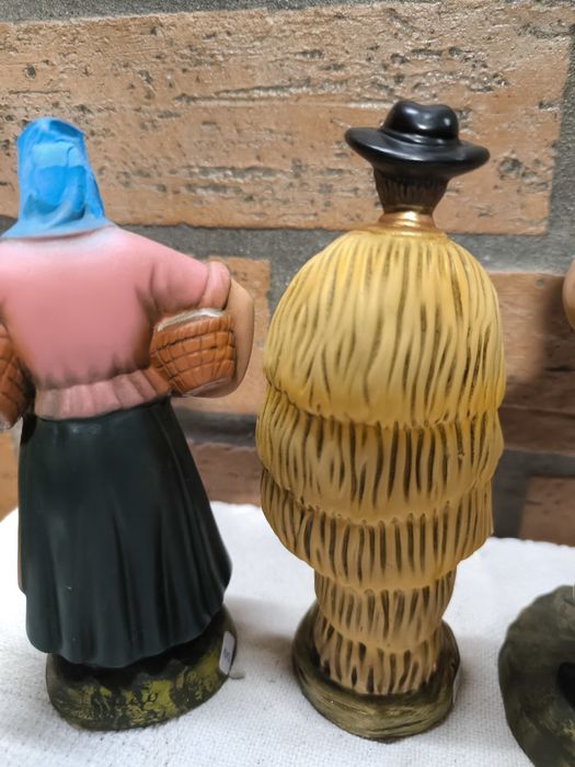 Conjunto de 3 Figuras de Presépio