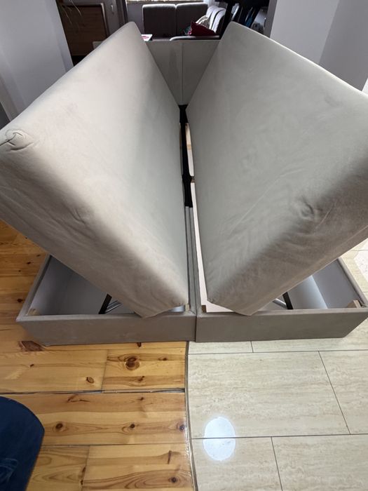 Łóżko kontynentalne 140x200cm