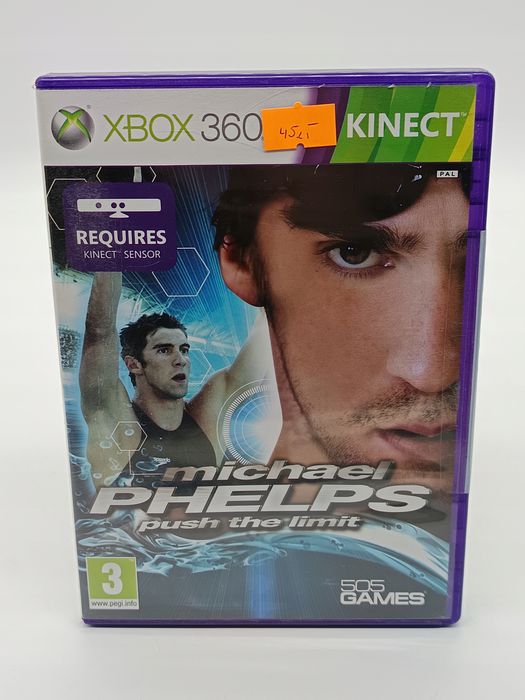 michael phelps: push the limit microsoft xbox 360