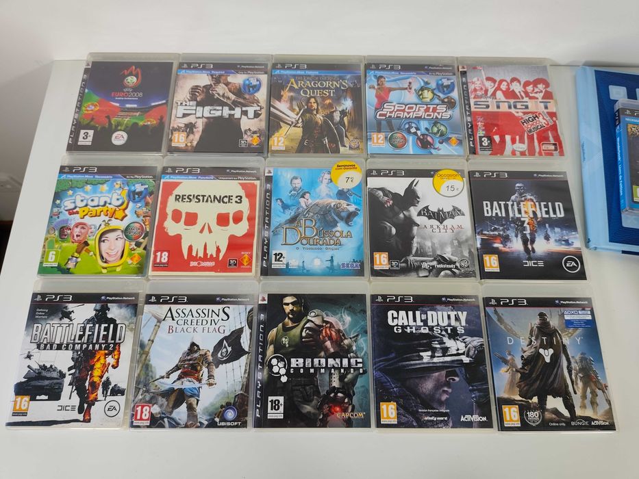 Lote 23 Jogos PS3 Playstation 3