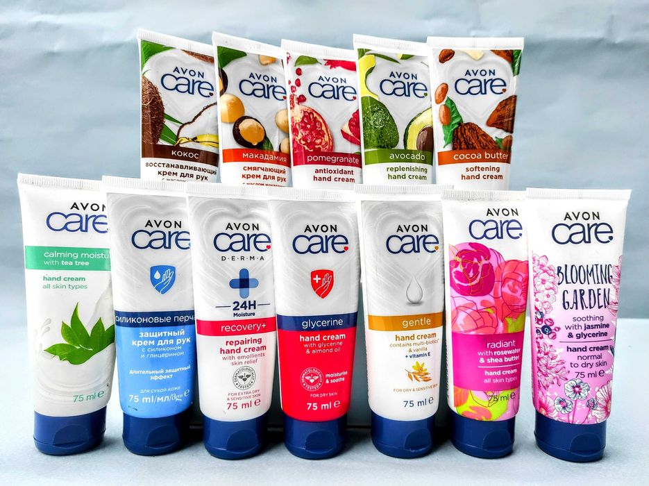 Крем для рук нігтів 75 мл Care для сухої шкіри рук Avon